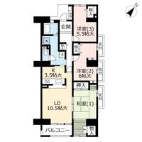 物件の間取り画像