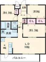 物件の間取り画像