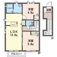 物件の間取り画像