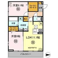 アマーテ元吉田の間取り