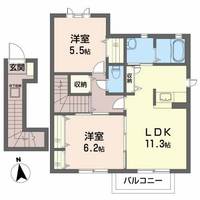 物件の間取り画像