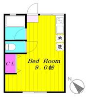 ハイツコウガクの間取り