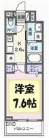 埼玉県吉川市大字高久(アパート)の賃貸物件の間取り