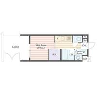 B CITY APARTMENT SHINJUKU NWの間取り