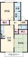 大阪府羽曳野市島泉8(アパート)の賃貸物件の間取り