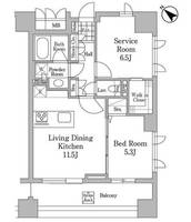 物件の間取り画像