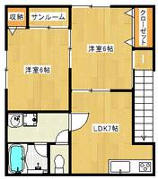 物件の間取り画像
