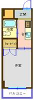 メゾンドルチェ本町の間取り