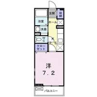 栃木県宇都宮市雀宮町(アパート)の賃貸物件の間取り