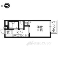 シャルマン淀の間取り