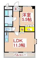 物件の間取り画像