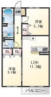 物件の間取り画像