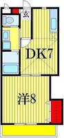 千葉県船橋市宮本7(アパート)の賃貸物件の間取り