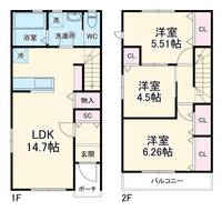 物件の間取り画像