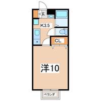 福島県郡山市田村町徳定字才竹(アパート)の賃貸物件の間取り