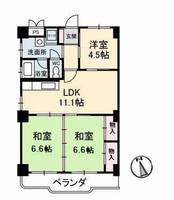 物件の間取り画像