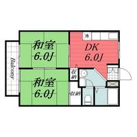千葉県富里市七栄(アパート)の賃貸物件の間取り