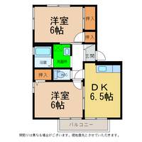 フレグランスAPの間取り