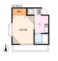 メゾンドヤマザキの間取り
