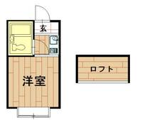 神奈川県川崎市中原区井田三舞町(アパート)の賃貸物件の間取り