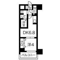 愛知県名古屋市中区丸の内3(マンション)の賃貸物件の間取り