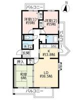 物件の間取り画像