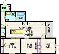 物件の間取り画像