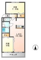 物件の間取り画像
