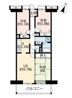 物件の間取り画像