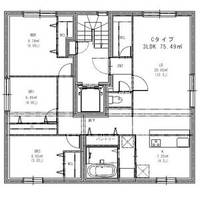 北海道札幌市豊平区中の島二条1(マンション)の賃貸物件の間取り