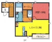 埼玉県さいたま市浦和区前地2(マンション)の賃貸物件の間取り