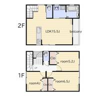 物件の間取り画像