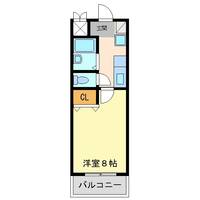 ミコノス625の間取り