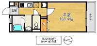 大阪府東大阪市西堤1(アパート)の賃貸物件の間取り