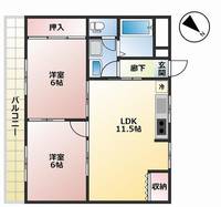 物件の間取り画像