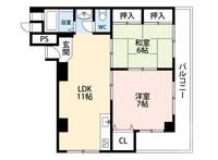 コウフハイツ片山の間取り