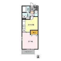 埼玉県川越市仙波町3(アパート)の賃貸物件の間取り