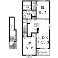 物件の間取り画像