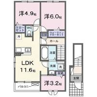 物件の間取り画像