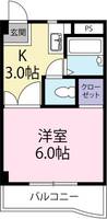 長野ハイツの間取り