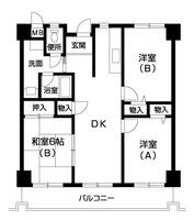 物件の間取り画像