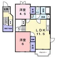 物件の間取り画像