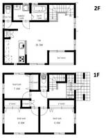 静岡県浜松市中央区楊子町(一戸建)の賃貸物件の間取り