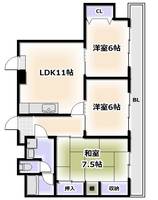 物件の間取り画像