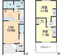 物件の間取り画像