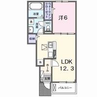 クララボージャ Bの間取り