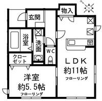 プチメゾンの間取り