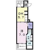 神奈川県藤沢市湘南台7(アパート)の賃貸物件の間取り
