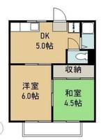 コーポ山陽の間取り