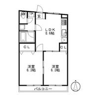 コーポカトレヤIIの間取り